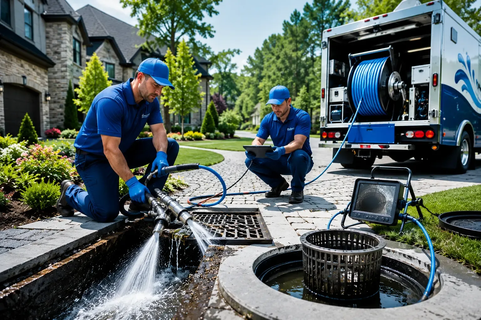 Local outdoor drain cleaning professionals in West Des Moines, IA