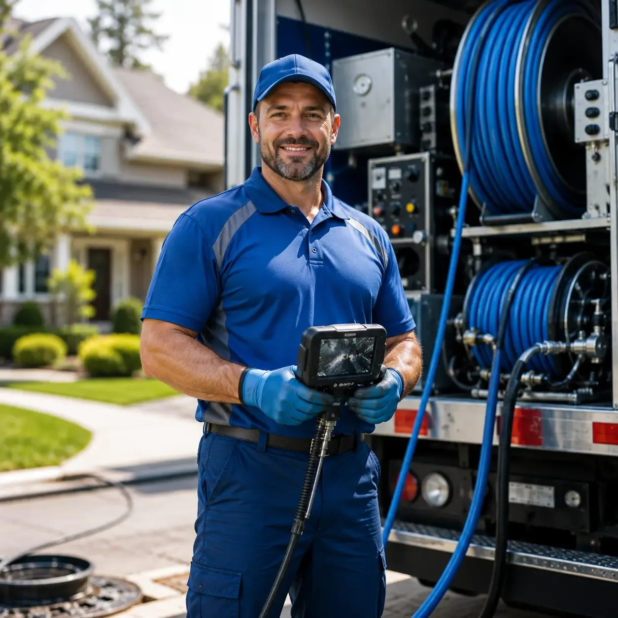 Local outdoor drain cleaning specialists in West Des Moines, IA